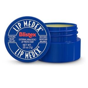 NEW Blistex Lip Medex .38 oz Jar – Cooling Relief & Moisture Balance